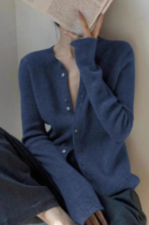 Tailored Knit Cardigan