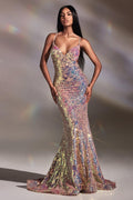 Fitted Long Sexy Prom Gown