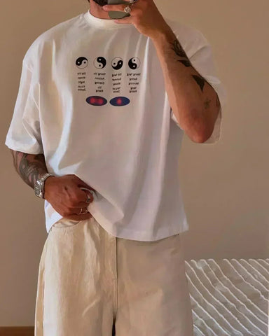 Camiseta informal de comida de verano de Harajuku 