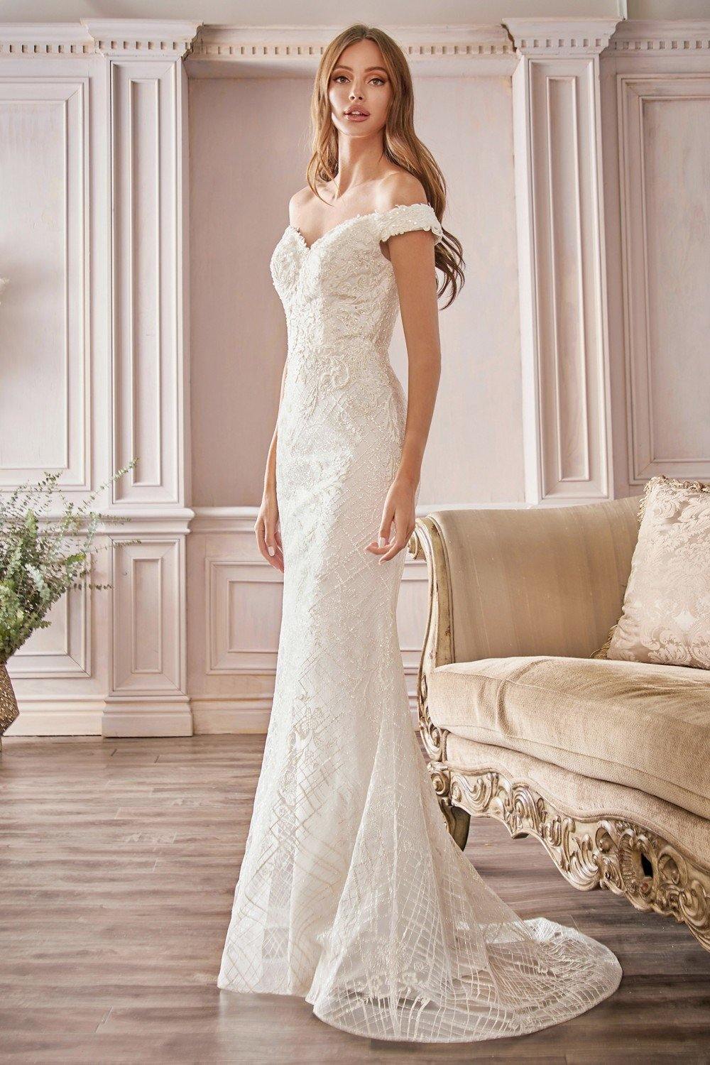 Vestido de novia largo formal