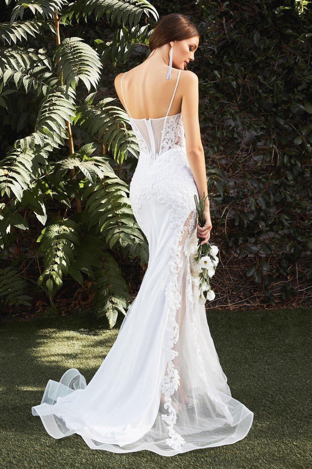 Mermaid Illusion Wedding Dress