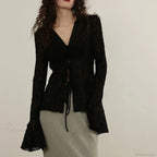 Clear Lace Transparent Shirt