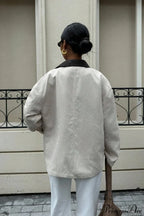 Corduroy Elegant Business Casual Office Coat