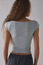 Polka Dot Short Sleeve T-shirt