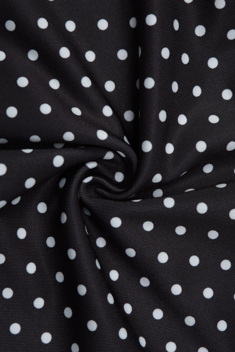 Sweet Polka Dot Bow Slim Cami Top