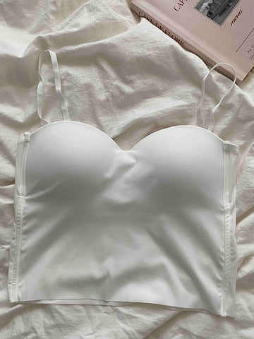 4 Colors Camisole for Women Fitness Crop Tops Summer Elegant Sexy All-match Casual Aesthetic Solid New
