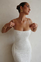 Cami Backless Tie Sexy Slim Maxi Dress