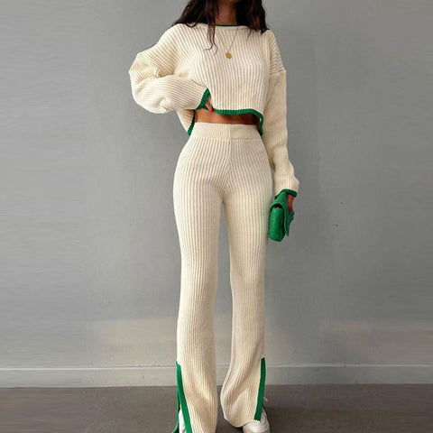 Conjunto de suéter y pantalón Lily 