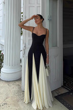 Colorblock Cami Maxi Dress