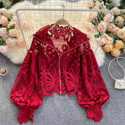 Joselyn Spitzenbluse 