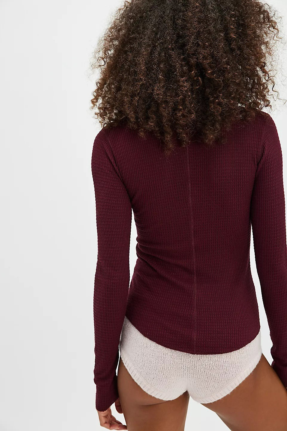 Solid Single-Button Fitted Long-Sleeve Knit Cardigan