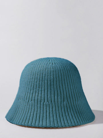 Fahion Pure Color Knitted Winter Warm Hat