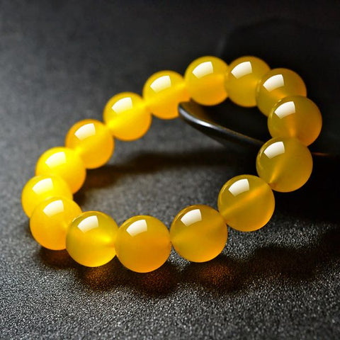 Natural Citrine Premium Translucent Blessing Bracelet