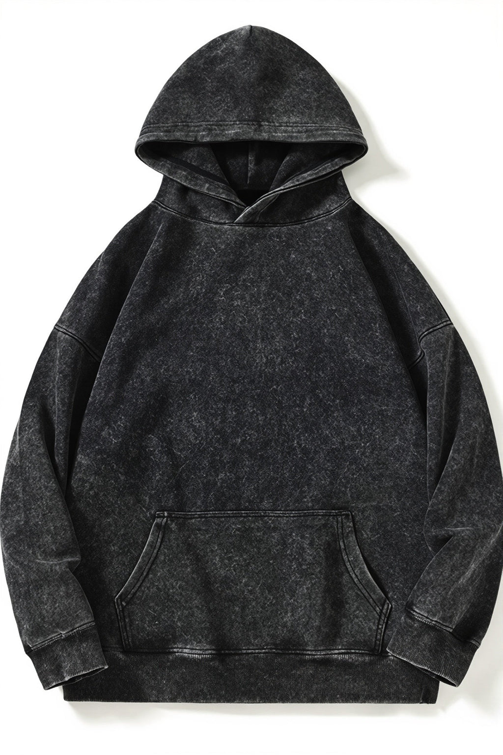 Retro Washed Oversized Pullover Hoodie