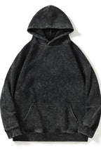 Retro Washed Oversized Pullover Hoodie