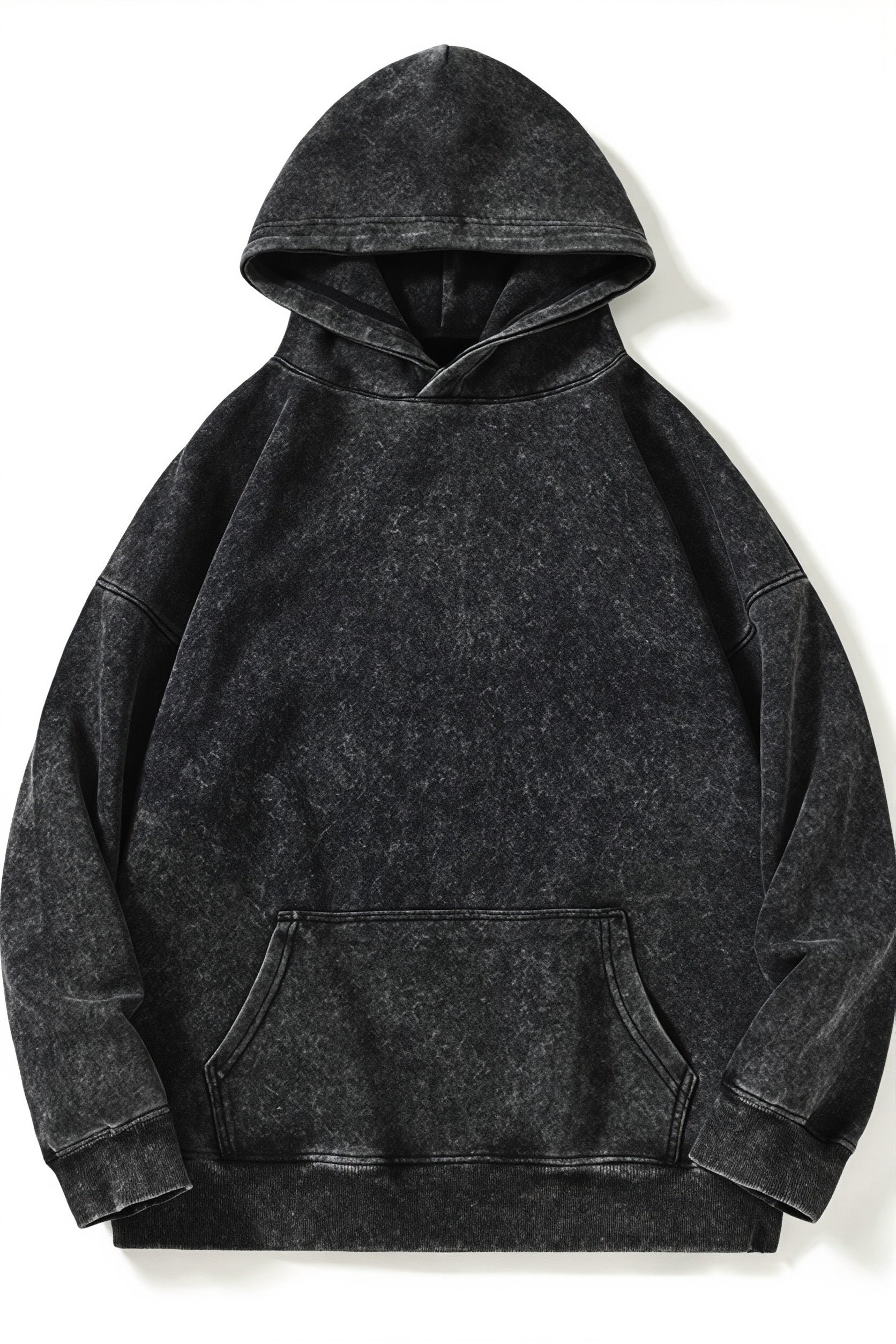 Retro Washed Oversized Pullover Hoodie