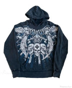 Dark Crimson Oversize Zipper Hoodie