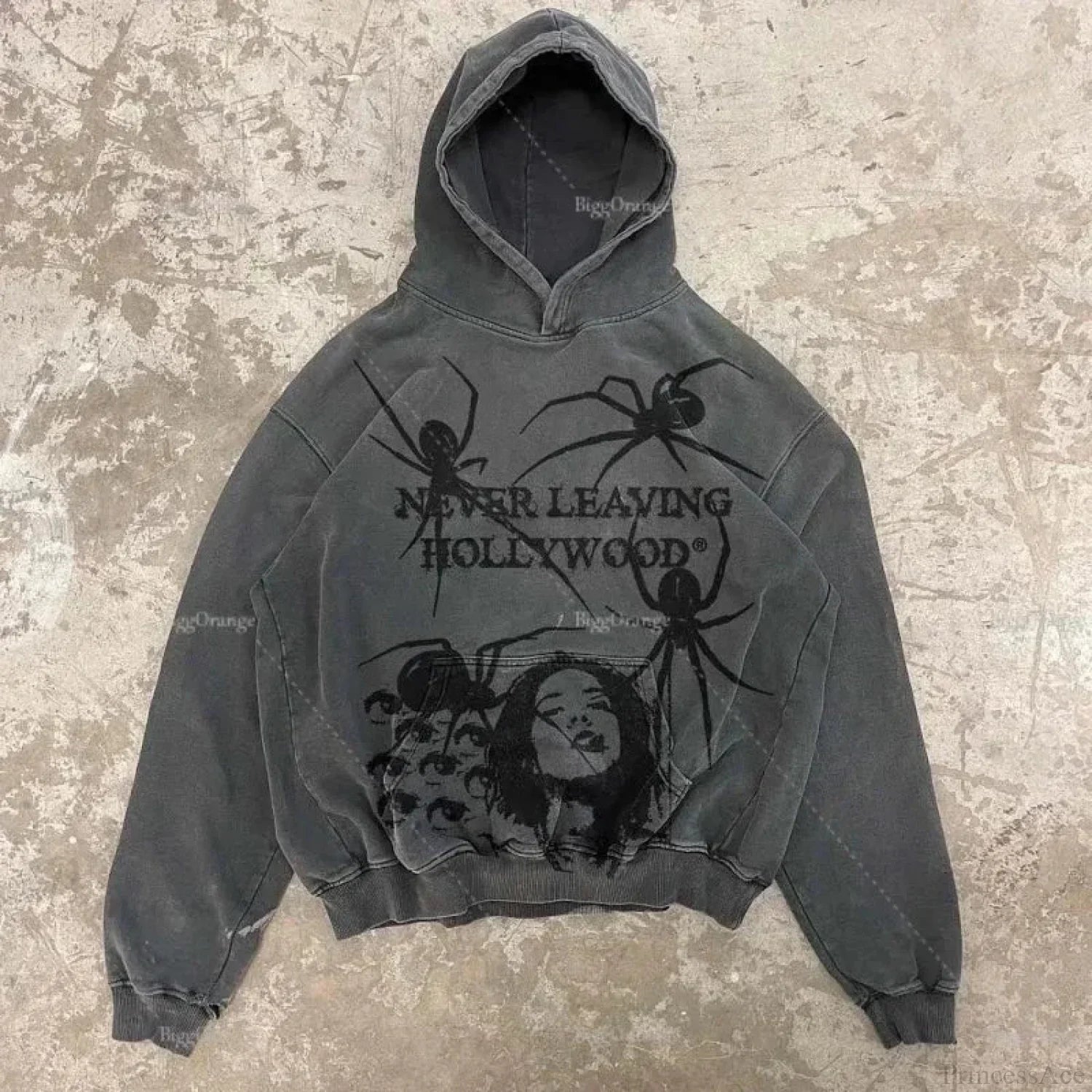Dark Fashion Design Huge Hoodie