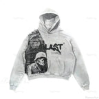 Dark Fashion Design Huge Hoodie