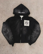 Dark Flash Diamond Patch Hoodie