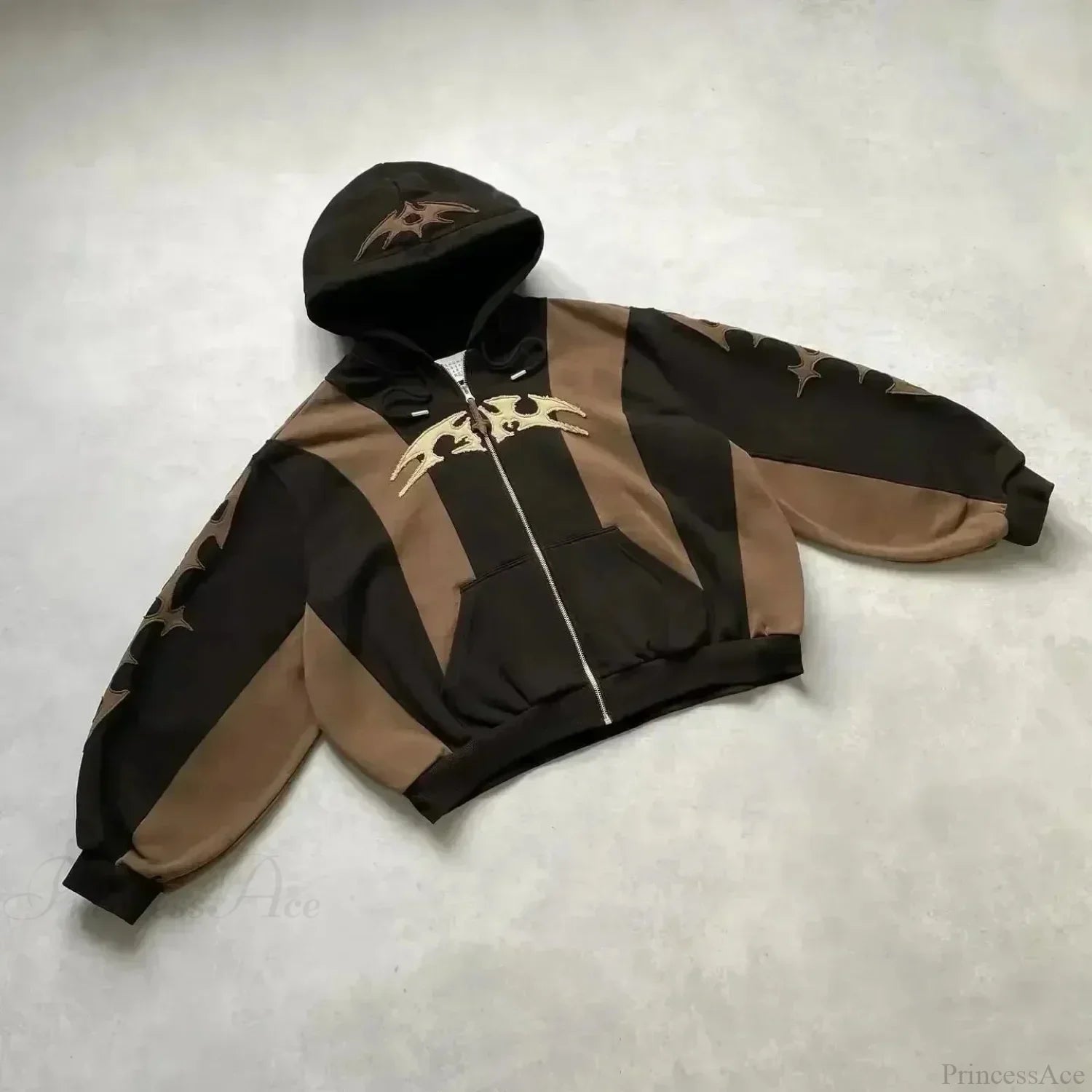 Dark Flash Diamond Patch Hoodie
