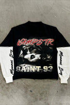 Dark Futuristic Counterfeit 2-Part Hoodie