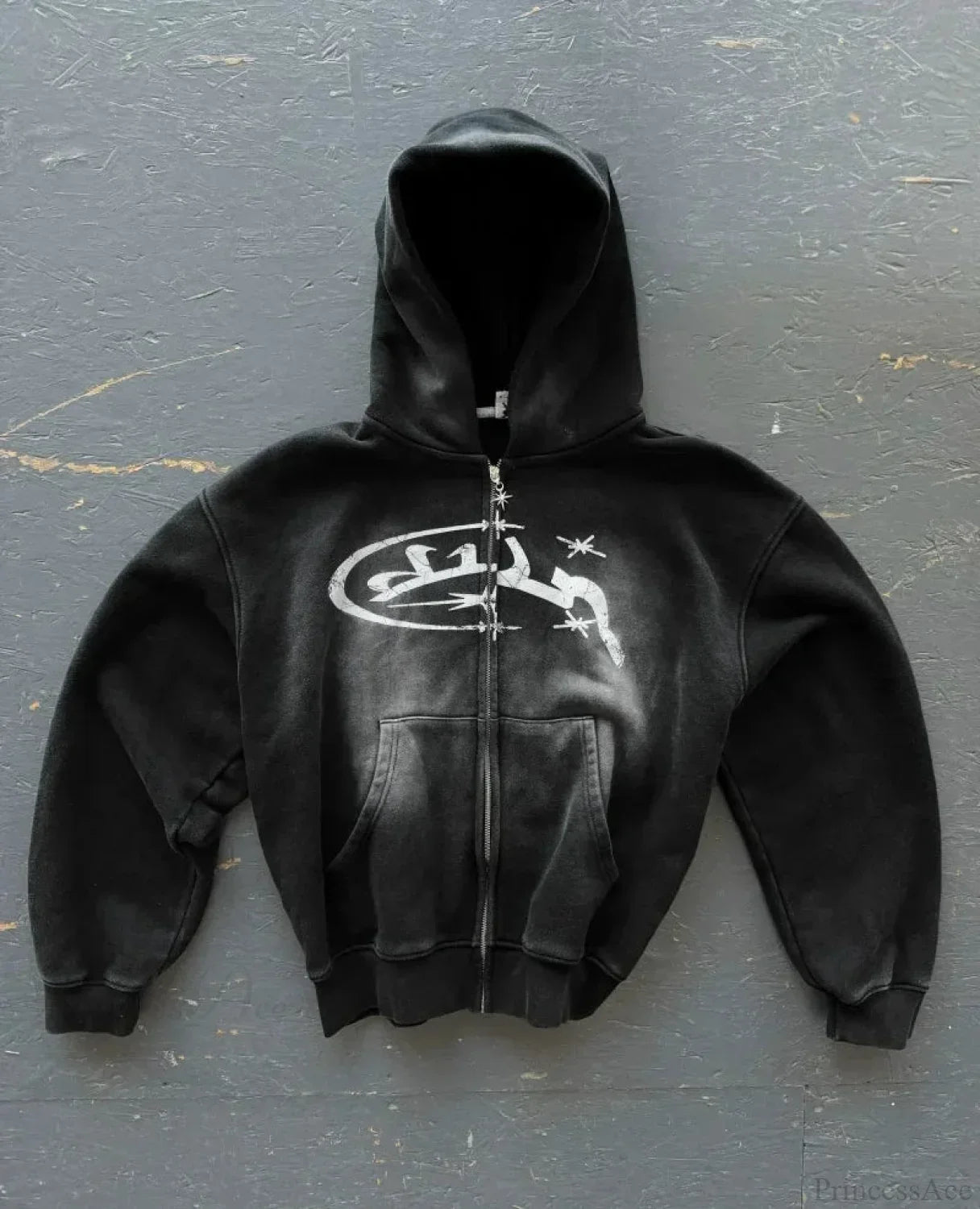 Dark Pink Cleansing Zip Hoodie