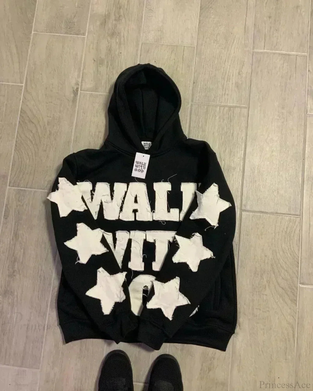 Dark Star Patch Huge Hoodie