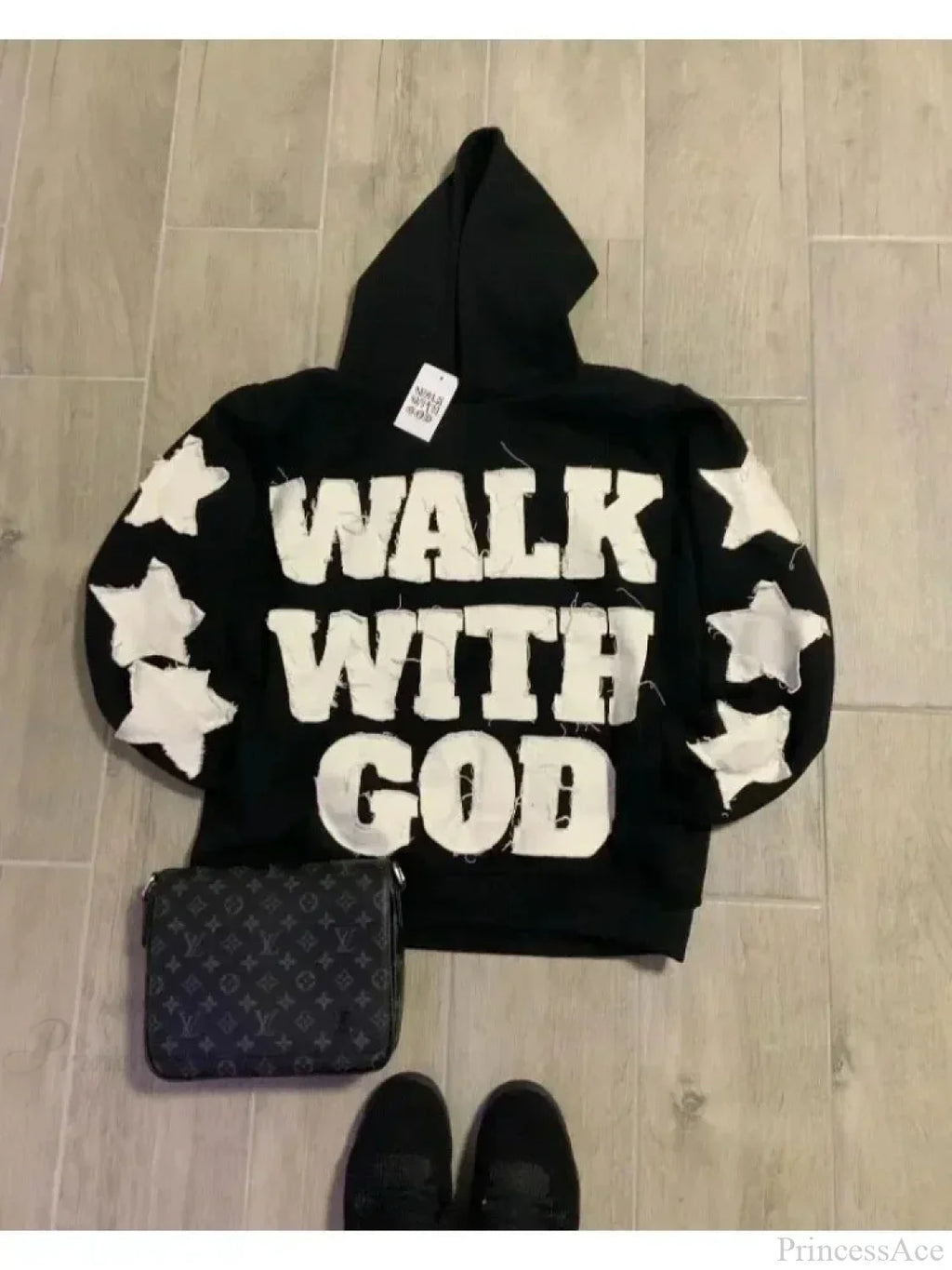Dark Zipper Joined Vintage Hoodie