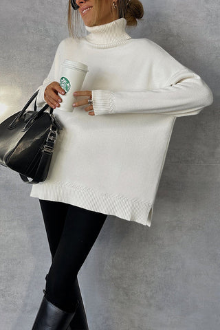 CREAM KNIT SWEATER
