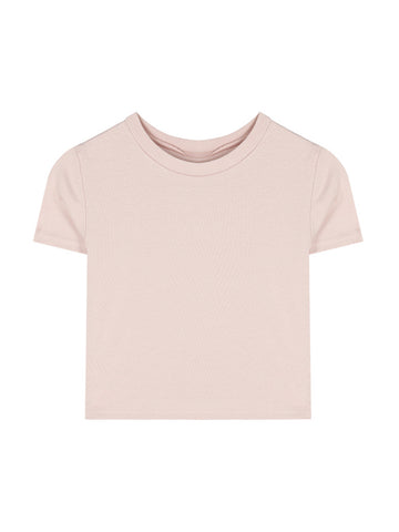 Camiseta sexy de verano para mujer, camiseta ajustada para mujer, camiseta de manga corta lisa, camiseta coreana Kpop ajustada con cuello redondo, ropa para mujer, top 
