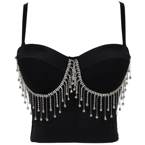 Therese Tassel Tank Top Camis