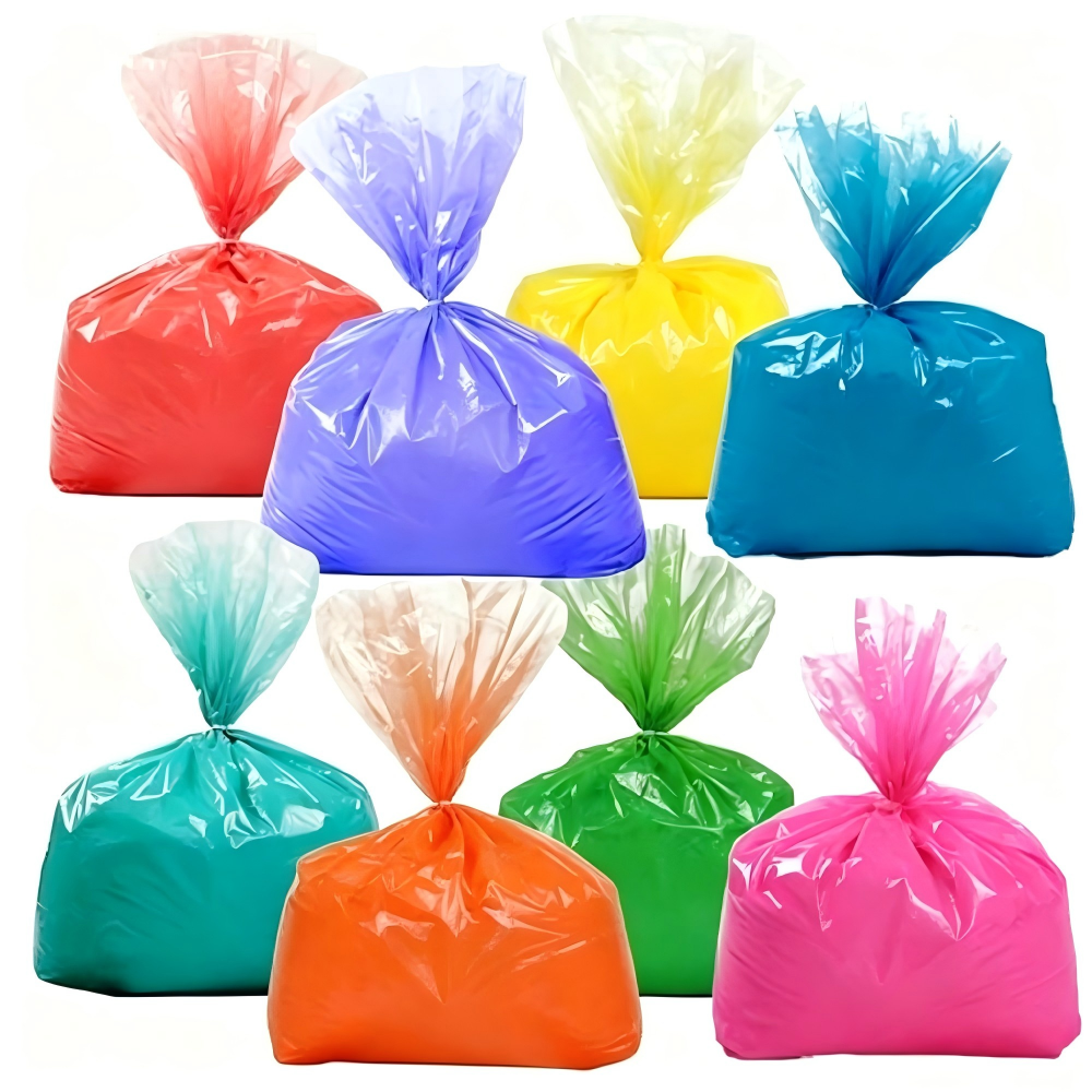 Holi color powder—8 natural powder varieties—suitable for color wars, fun runs, summer camps, festivals, 5K runs, gender reveal parties, various gatherings, fundraising events, and creating Rangoli patterns.
