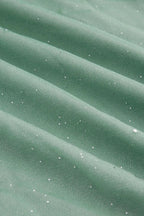 Shiny Flouncy Ribbon Elegant Maxi Dress