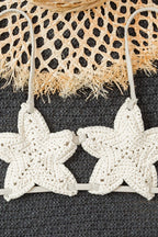 Crochet Star Tie Bikini Set