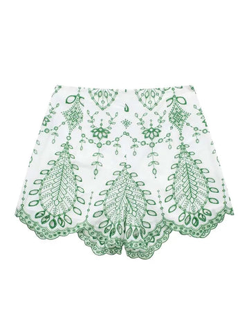 Traje de pantalón corto y blusa Eileen 