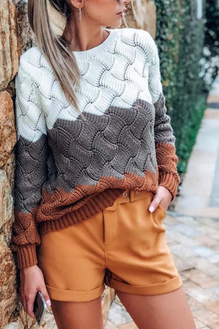 Chicindress O Neck Knit Sweaters