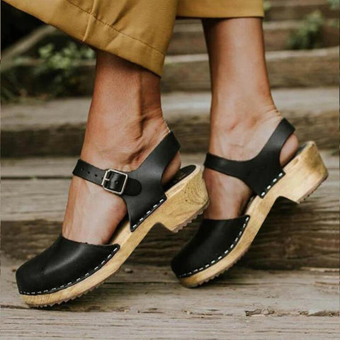 Sommer Frauen Keil Sandalen Weiblichen Plattform Stiefel Mid Heel Sandal Back Strap Casual Schuhe Damen Sandalen Damen Schuhe Plus Größe 
