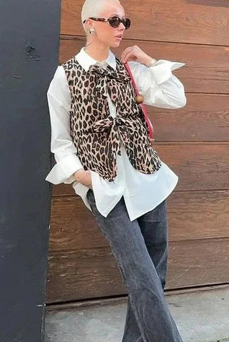 Chaleco de leopardo 