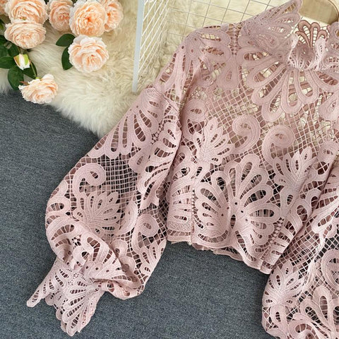 Joselyn Spitzenbluse 
