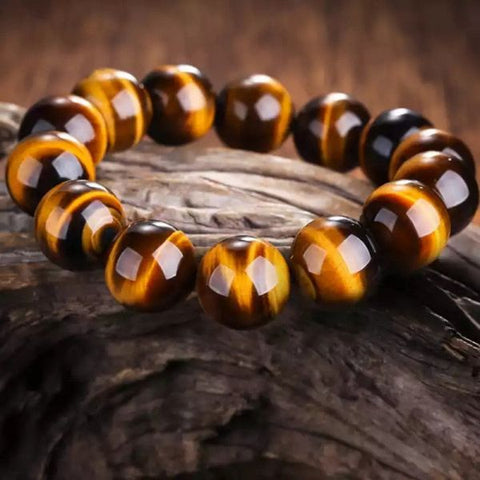Natural Tiger Eye Gemstone Bracelet