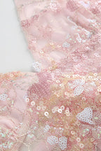 Sweet Hot Sheer Sequin Lace Halter Top