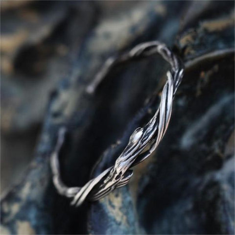 Sterling Silver Vintage Deadwood Bracelet