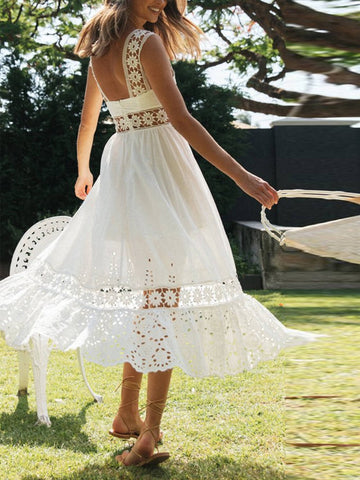Ivy - Vestido midi para fiesta en el jardín 
