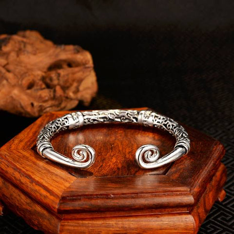 Sterling Silver Monkey King Fashion Premium Bracelet
