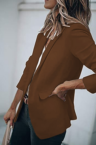 Prendas de abrigo de cuello vuelto lisas de moda (11 colores) 