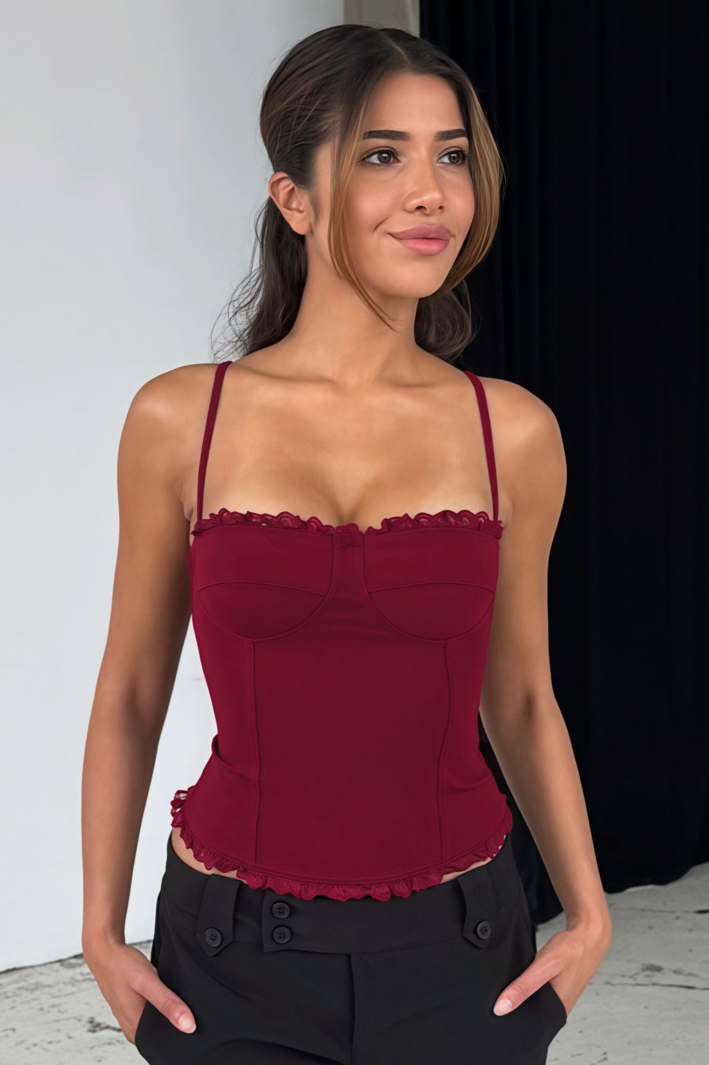 Sexy Slim Fit Tube Cami Top