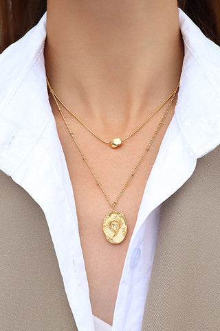 Collares sólidos de moda diaria 