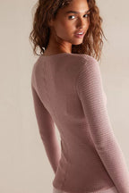 Waffle Knit Cardigan