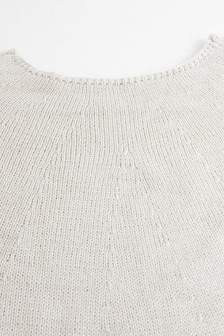 Casual Daily Solid Color Weave O Neck Sweaters